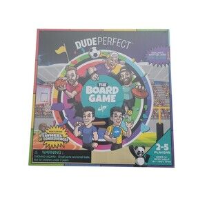 Dude Perfect Board Game Night Skills & Action All Ages Competitive Family SEALED